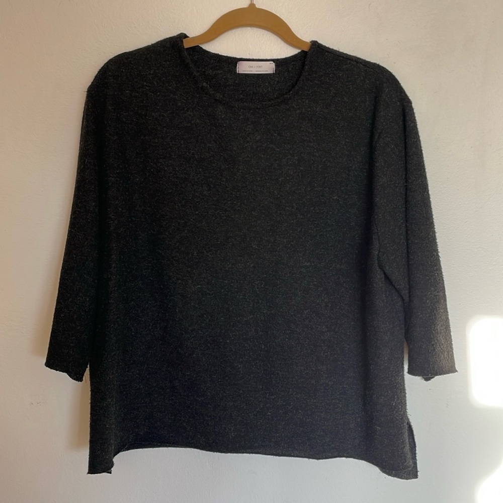 Oak + Fort boxy sweater